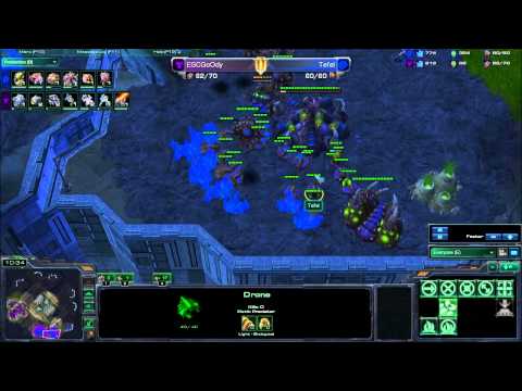 Starcraft 2 Moose Cast ESCGoody vs Tefel