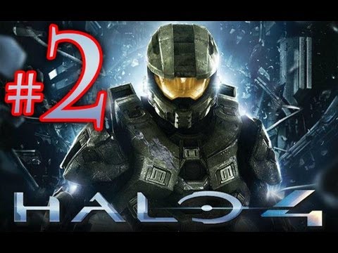 Halo 4 - Walkthrough / Playthrough Part 2 HD - Flying