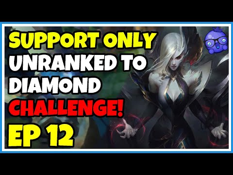 Support Unranked to Diamond Challenge - Episode 12 - Morgana