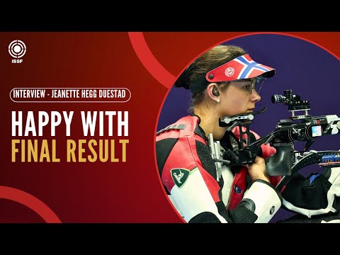 Interview | Jeanette Hegg Duestad 🇳🇴🥈 50m Rifle 3 Positions Women - ISSF World Cup Lima
