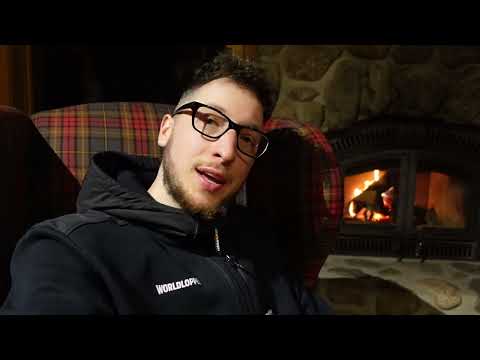 Secret escape for cross-country skiers after the Gatineau Loppet  🇨🇦 (with catch & cook ice fishing)