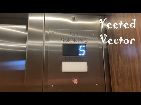 978. Modernized Montgomery Vector Traction Elevators at a Parking Garage - Greensboro, NC