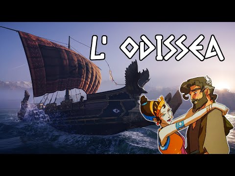 🌊⛵L'ODISSEA - Il Viaggio di Ulisse 📖 Omero, Mitologia Greca, Poema Epico Illustrato