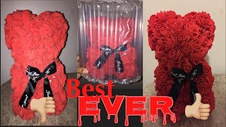 Review| Rose Teddy Bear | BEST VALENTINES DAY GIFT EVER