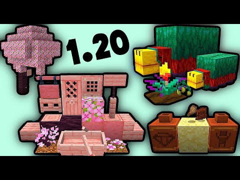 Rays Works - 1.20 Torchflower, Sniffer, Cherry Grove, Decorative Pot | Minecraft snapshot News