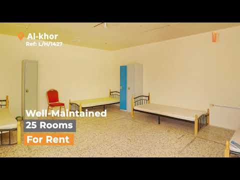 25  Rooms Labor Camp for Rent at Al-khor, Qatar!