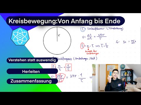 Die Grundlagen der Kreisbewegung: ALLES, was du wissen musst