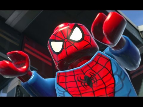 LEGO Marvel Super Heroes (PS4) - Co-op Walkthrough Part 3 - Exploratory Laboratory