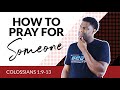 How To Pray For Others