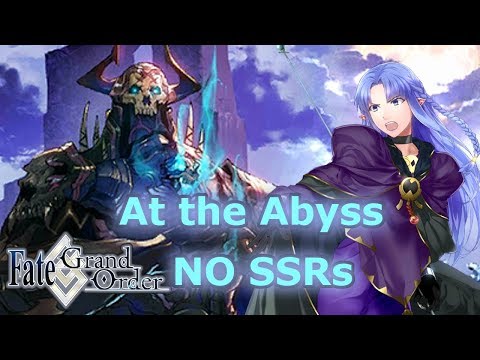 At the Abyss - Bugged King Hassan Fight: No SSR Servants Setup (1 CS used) - NeroFest 2019 [FGO NA]