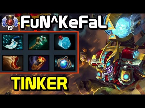FuN^KeFaL Tinker full game vs CanceL Storm Spirit - NEW TOP EU TINKER SPAMMER