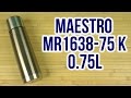 Maestro MR-1638-75 - відео