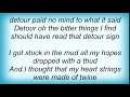 Willie Nelson - Detour Lyrics