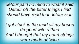 Willie Nelson - Detour Lyrics