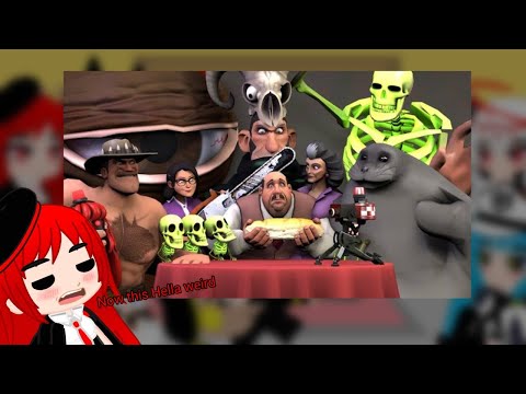 Nikke The Goddess Of Victory react to More TF2 characters eat Bread by LYON S.P.D (rushed)