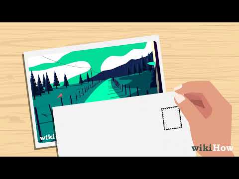 How to Address a Postcard