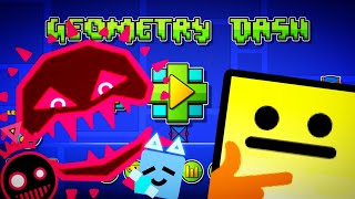 Geometry Dash: Playing Just Shapes and Beats Levels