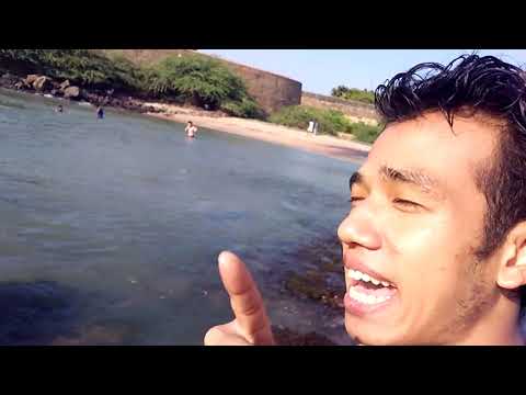 Kripa chakma at  Kanyakuari sea beach videos(2)
