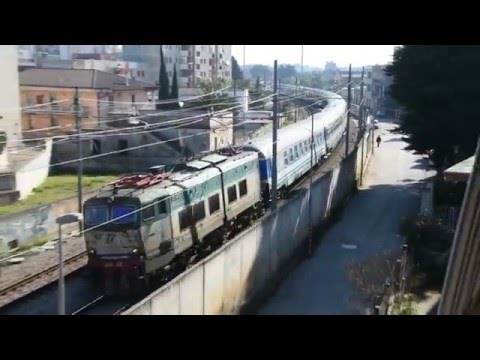 E656 028...carrozze ultimi Km.