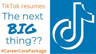 TikTok Resumes, How to make a video resume stand out.