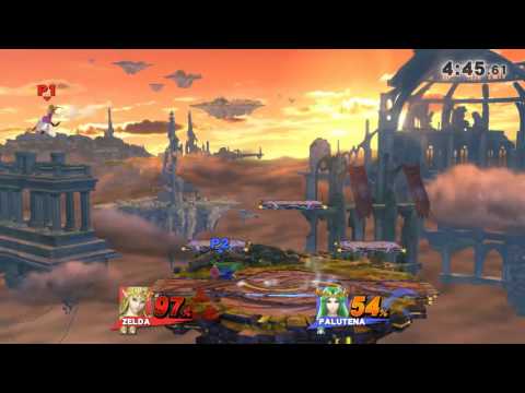 Palutena (Dodo) vs Zelda (Domo) 1