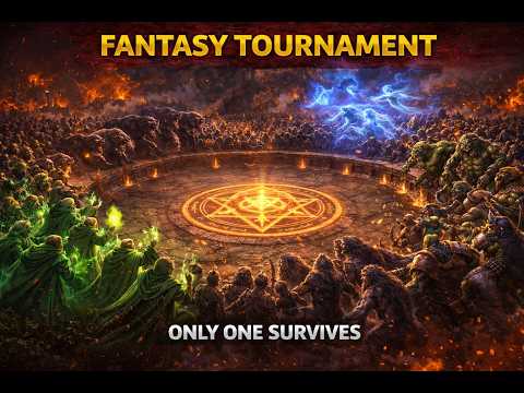 Ultimate Fantasy Tournament – Druids vs Zombies | Werewolves vs Ghosts | Trolls vs Orcs