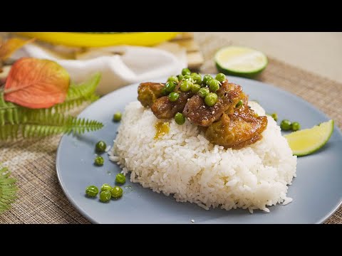30-Minute CHICKEN THIGH STIR FRY WITH TURMERIC, BLACK PEPPER, & GREEN PEAS | Recipes.net - YouTube