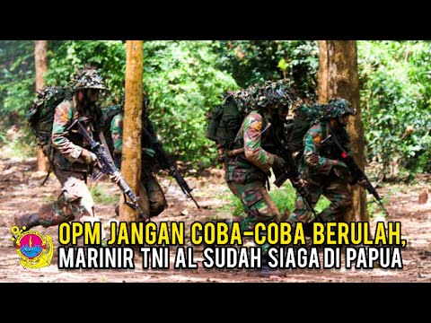 OPM Jangan Coba-coba Berulah, Marinir TNI AL Sudah Siaga di Papua