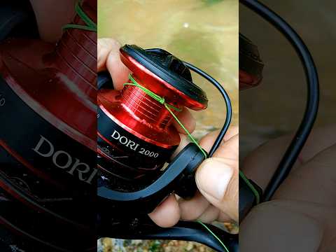 how to put braided line on a spinning reel #fishing #spinning #reel #braid #fishingknot #spool