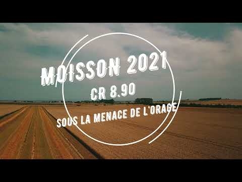 Moisson 2021 dans le puy de dôme + CR 8.90 sous la menace de l'orage