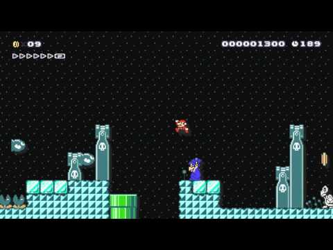 Super Mario Maker - Kamek's Cemetery