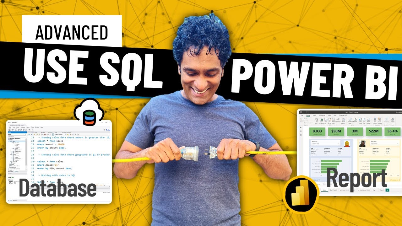 How to use SQL with Power BI