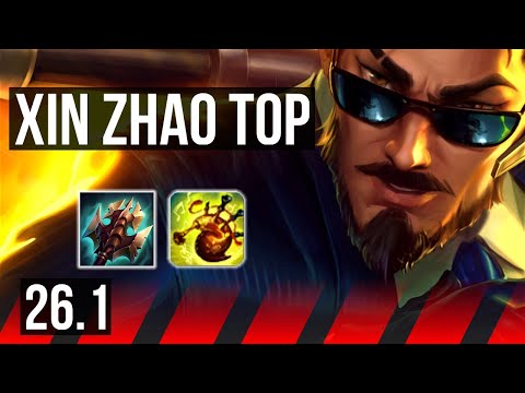 XIN ZHAO vs SETT (TOP) | Perfect KDA: 10/0/4 | EUW Master | 26.1