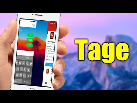 Tage - iOS 10 - 10.2 Jailbreak Tweak