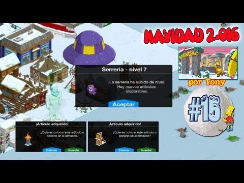 Los Simpson Springfield "Navidad'16: Cap. 15 - Serrería nivel 7, Brasero y Letrina" por Tony