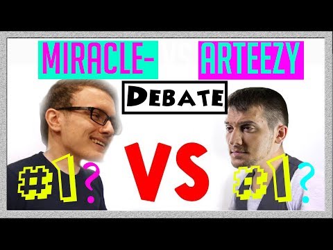 Arteezy vs Miracle, Crystalis Debates Who is the Better Carry, Best Dota Carry Ever