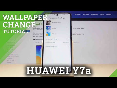 How to Change Wallpaper in HUAWEI Y7A – Refresh the Look of Home Screen