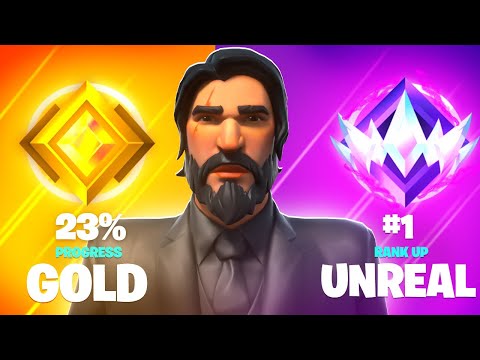 Gold To Unreal World Record Speedrun (Fortnite Ranked)