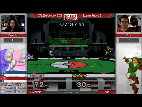 CFL Smackdown 209 Melee - Kuya (Link) vs Picofarad (Ice Climbers) - Losers R5