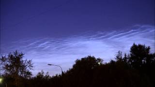 preview picture of video 'Серебристые облака 21 июня 2013. Подольск.'