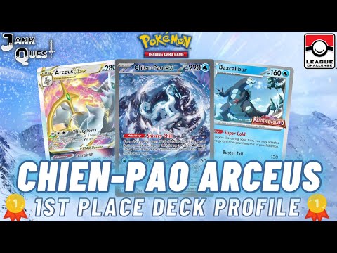 CHIEN-PAO EX 🥶 1st Place League Challenge Deck Profile 🥇 Super Consistent Setup! ❄️ Pokémon TCG