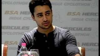 Imran Khan promotes Mumbai Cyclothon!