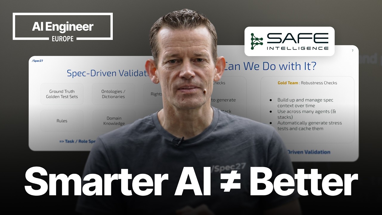 Steven Willmott on Spec-Driven Testing for AI Agents - AI Engineer