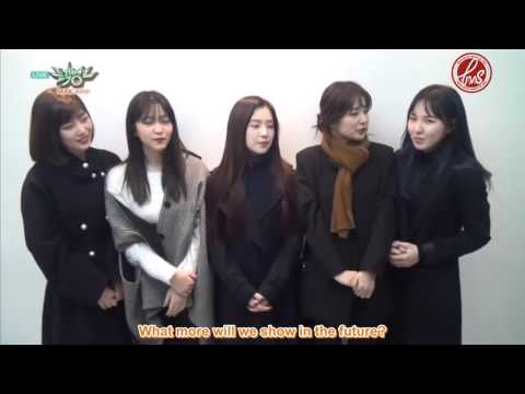 [ForVelvetSubs] 170210 Music Bank: 'Rookie' 4th Win - Red Velvet (eng)