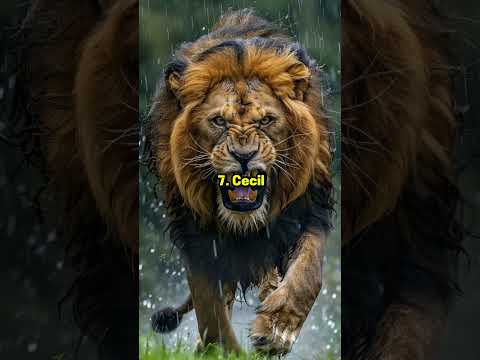 Top 10 Most Powerful Lions In The World #top #top10 #animals #lion #scarface #mrt #facts #powerful