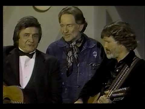 Johnny Cash &  Willie Nelson & Kristofferson - Me and Bobby McGee