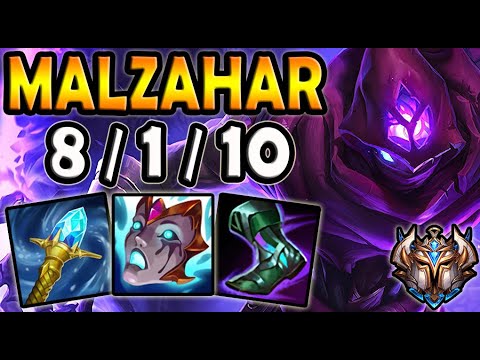 Malzahar vs LeBlanc [ MID ] Lol Korea Challenger ✅