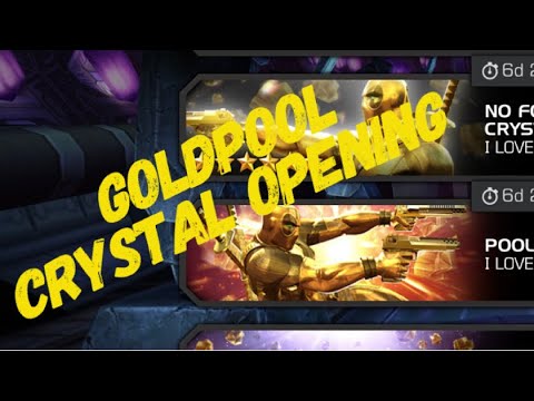 Goldpool Crystal Opening