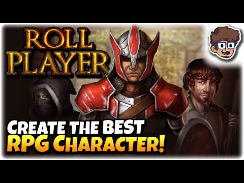 CREATE THE BEST RPG CHARACTER: THE GAME! | Let's Try: Roll Player