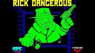 Rick Dangerous - ZX Spectrum Gameplay & Review /#zxhighscore